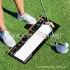 Alfombrilla de Golf de Barro Diatomeico Falso Rayada Transfronteriza Alfombrilla Gruesa de Práctica para Campo de Golf Interior y Exterior Resistente a la Suciedad y al Desgaste