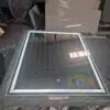 Espejo Directo de Fábrica Vidrio Ultra Blanco Antivaho Espejo Inteligente Espejo de Baño Sin Marco Espejo con Luz LED al por Mayor