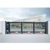 Puerta corredera seccional de aleación de aluminio inteligente Puerta eléctrica Fábrica Puerta de entrada Unidad escolar Villa de vecindario Patio Puerta corredera automática