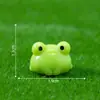 Figurillas de cerdo y rana en miniatura, adorables y redondas - lindos adornos de animalitos para jardinería, paisajismo, decoraciones DIY y pequeñas piezas de exhibición