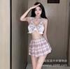 Lencería sexy OL maestra jk uniforme de dormir pura deseo sirvienta cheongsam traje combinado generación Yurui X012