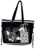 Bolsa Ita Transparente de Estilo Japonés, Nueva Tendencia, Alta Apariencia, Fresca y Dulce, para Niñas, Bolso Tote Ligero de Gran Capacidad
