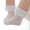 Meias de verão para meninas estilo western meias de renda infantis bebê bebê meias de princesa meia branca para menina pequena para dança