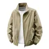 Mercadorias de Fujian Novo Estilo Jaqueta Casual Masculina Resistente a Amassados Resistente ao Desgaste Confortável Respirável Macia Simples Fashionável Casual Outdoor
