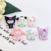 Nuevo postre Tangyuan que vende lindos abrazos LO lindos accesorios de resina de dibujos animados de animales zapatos de agujero accesorios de horquilla de teléfono móvil