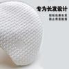 Atacado do Fabricante 85g Touca de Natação de Silicone Gota d'Água Sem Bordas para Mulheres, Proteção para as Orelhas, Ampliada e Espessa, Adequada para Cabelo Longo, Não Aperta a Cabeça, Impermeável
