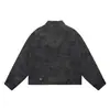 Ropa Vintage 25 Invierno Juvenil Marca de Moda Casual Cálida Chaqueta de Algodón para Hombre Holgada Casual Cuello Alto Abrigo Chaqueta de Algodón