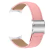 Adecuado para Google Pixel12 Nueva Correa de Cuero para Reloj Google 3/4/5 41mm Patrón Granulado Hebilla de Tortuga Correa