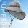 Sombrero de Pescador de Protección Solar para Niños de Verano con Ala Ancha, Transpirable y de Secado Rápido para Exteriores para Niños y Niñas, Nuevo Estilo Ligero