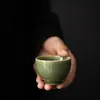 Xícara de Chá Retrô Bambu Ciano Cerâmica Kung Fu Conjunto de Chá Xícara de Chá Doméstica Tigela de Chá Xícara do Mestre Xícara Única Xícara Pessoal Venda por Atacado