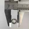 Artesanía antigua estilo chino Accesorios de joyería de aleación de plata de Tíbet Patrón de escamas de dragón 3D pluma de fénix Anillo de conexión de anillo de carrera anillo de conexión diy venta al por mayor