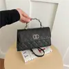 Cross2026 Bolso Tote Versátil con Asa Nuevo Otoño para Mujer Moda Cadena de Rombo Bolso de Hombro Cruzado Billetera
