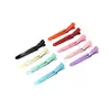 Pinza de pico de pato de una sola horquilla lacada de 5 cm de ancho, accesorios para el cabello hechos a mano, pinza inferior, pinza para flequillo, pinza para el cabello sin costuras
