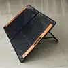 Painel Solar Portátil 100W 18V Dobrável Pequeno Painel de Carregamento para Casa Camping ao Ar Livre