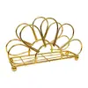 Porta Servilletas de Hierro Cruzado Porta Servilletas de Hierro Forjado Porta Servilletas con Forma de Flor Porta Servilletas para Cafetería