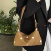Bolso de Mujer de Gran Capacidad con Diseño Único 2026 Principios de Otoño Nuevo Estampado de Lunares Leopardo Simple Moda para Viajar Bolso de Hombro