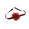 Colar Feminino Colar Lolita Camélia Gargantilha Escura Corrente Clavícula Abstinência Empregada Sexy Colar de Gola