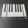 Accesorios para Piano Tecla Blanca de Piano Cuero Tecla Blanca de Piano Sin Lados Pieza Superior de Cuero de Tecla Blanca Metabo