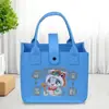Bolsa Tote Lua Cheia do Bebê, Banquete dos 100 Dias, Presente de Um Ano, Bolsa de Feltro, Lembrança Popular, Bolsa Tote Cartoon