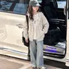 Abrigo para Niñas Primavera y Otoño 2026 Nueva Moda Ropa de Otoño para Niños Medianos y Grandes Sudadera Cárdigan Top Casual
