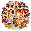 56 Nuevos Pegatinas de Graffiti de Vaca Alpina de Dibujos Animados Transfronterizas, Lindas, Modernas y Geniales Pegatinas Creativas de Vaca Amazon Temu