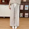 Algodón Nube Dulce Usable Pantalones de Pijama de Dibujos Animados Ropa para el Hogar Sueltos Delgados Estampados Lindos Estilo Coreano Pantalones para Caminar Sensación de Algodón