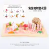 Paquete de Materiales para Paisaje Micro DIY Infantil Mundo Grande Arcilla Creativa Pegamento Marco de Madera Hecho a Mano Juguetes Educativos