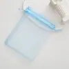 Bolsa de Gasa al por Mayor Bolsa de Organza de Color Sólido Bolsa con Cordón para Dulces de Boda Empaque de Regalo Cosmético Joyería Bolsa de Malla