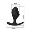 Plug Anal de Silicone, Produtos de Silicone, Plug Anal com Bolas, Plug Anal para Homens e Mulheres, Plug Anal Vestível para Uso Externo, Plug Anal para Masturbação no Backcourt