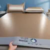 Verão Jacquard Carbono Leve Seda de Gelo Tapete Refrescante Lavável à Máquina Tapete Refrescante Tapete de Ar Condicionado Conjunto de Três Peças Casa Dormitório Tapete Macio de Verão