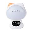 Luz Nocturna de Gatito con Voz Nueva de Fábrica Reloj Lindo Despertador Luz Ambiental Applet de Ambiente Lámpara de Mesita de Noche LED