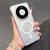 Funda Sin Marco Escarchada Niebla Helada Adecuada para Huawei Mate80, Atracción Magnética con Sensación de Piel, Cubierta Dura Ultra Delgada Anti-Caídas para Pura80