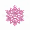 Suministros de Decoración para Ventana de Barra de Habitación de Navidad de Amazon Decoración de Árbol de Navidad Copos de Nieve Largos Transparentes
