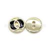 Botón Metálico Redondo para Camisa de 11.5mm Dos Ojos Botón de Aleación de Zinc Chapado Dos Agujeros Botón Ojo de Pez Venta al por Mayor