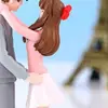 Nuevos Accesorios de Decoración de Escritorio DIY de Micro Paisaje para Parejas Dulces, Figuras Lindas y Dulces de Pareja para Niñas