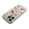 Pony con Sombrero de Copa Adecuado para iPhone 17 Pro Max Apple 16 Funda para Teléfono de Mujer 15 Protección Completa Anti-Caída 14 Linda 12