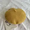 Boina de Lã Colorida Chapéu de Pintor para Mulheres Adultas Outono e Inverno Estilo Coreano Mori Girl Chapéu Boina Retrô
