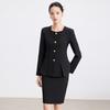 Blazer de Mujer de Temporada Primavera y Otoño del Fabricante, Atuendo Profesional Elegante, Conjunto de Falda Corta y Pantalones Largos, Uniformes para Personal de Hotel y Joyería