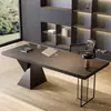 Escritorio Normcore Italiano 2025 Nuevo Lujo Accesible Moderno Gama Alta Apartamento Pequeño Estudio Hogar Adulto Escritorio para Computadora