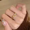 Serpiente Trae Buena Suerte, Anillo Estrella de Serpiente, Realista, Lujo Accesible, Único y de Alta Gama, Anillo con Índice de Serpiente del Zodiaco para el Año de Nacimiento