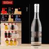 Fabricante Venta al por Mayor Punto Transparente Botellas de Vino Blanco de 0.5 kg Botellas Vacías Vino Casero Botellas Decorativas Exquisito Embalaje de Caja de Regalo
