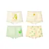 Ropa Interior para Niños, Algodón Clase A, Período de Desarrollo para Niños, Boxer Briefs, No Ajustado, para Niños Mayores, Shorts Delgados de Verano
