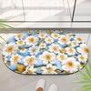 Alfombrilla de baño antideslizante y absorbente con diseño de viento y diatomeas suave, con expansión tridimensional 3D, disponible en stock