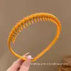 2026 Nuevo Modelo Diadema Antideslizante Dentada para Mujeres, Pinza para el Cabello, Goma para el Cabello, Accesorio para el Cabello, Diadema de Plástico para Lavarse la Cara
