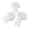 Molde de silicona para velas tridimensionales de Pascua, con forma de hongo de resina epoxi de cristal, tamaño grande, mediano y pequeño.