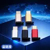 Adaptador two-in-one de carregamento e transmissão de dados Conversor fêmea Type-C para macho Lightning/Micro