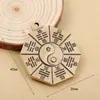 Llavero de Latón Nuevo al por Mayor Colgante de Marca Retro Gossip Feng Shui Amuleto Colgante Personalizado para el Interior del Coche