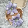 Flor de imitación pasador diy flor de lirio pequeña cabeza de flor flor para zapato flor para sombrero decoración de mesa para el hogar decoración de tocado de flor de seda
