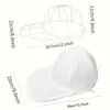 Bolsa para Lavar y Proteger Gorras de Béisbol Transfronteriza, Bolsa de Limpieza Específica para Lavadora Anti-Deformación, Secador de Gorras para Uso Doméstico