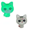 Novos sapatos com buracos de gatinho luminosos flor de sapato flor de sapato de PVC fivela de sapato acessórios diy acessórios decorativos transfronteiriços em estoque atacado